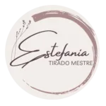 Logo redondo de Estefania Diseño web