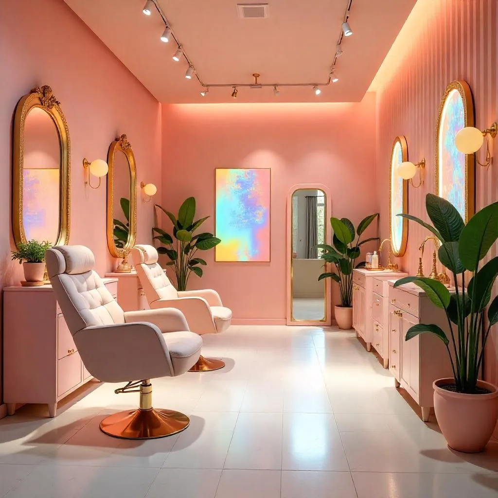 Peluquerias 22 Un salón de belleza elegante. Paginas web para salones de peluquerías. Por Diseño web Estefanía Tirado Mestre