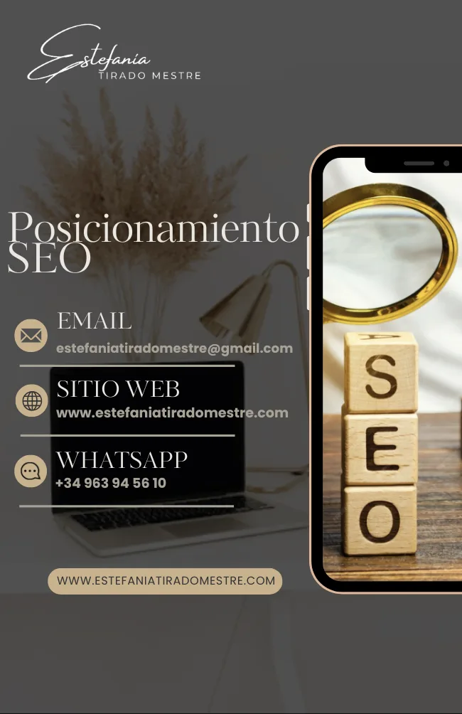 posicionamiento seo estrategia- estefania tirado mestre