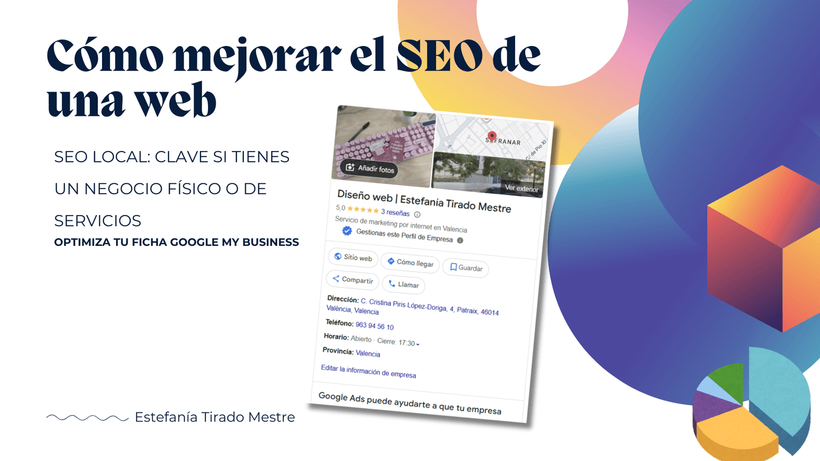 SEO local - ficha de Google my business