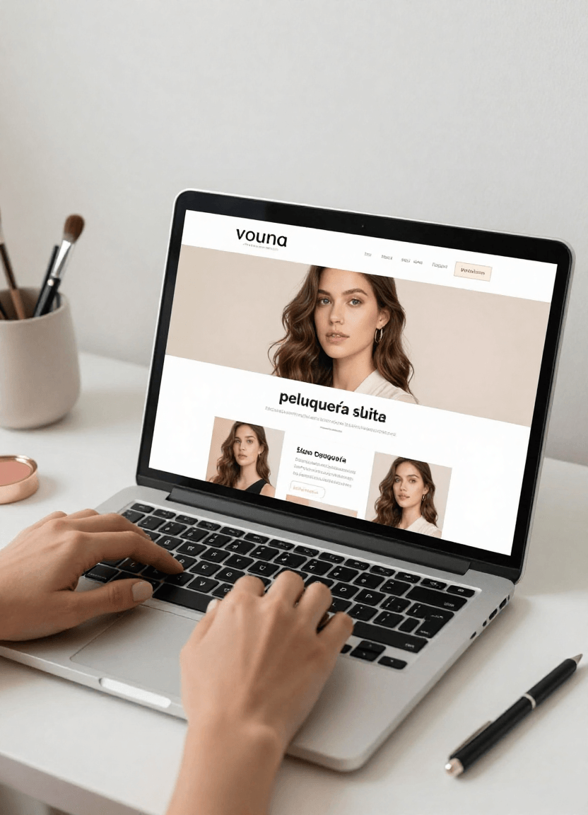 Peluquerias 20 Diseño web profesional para peluquerías adaptado a su imagen y servicios