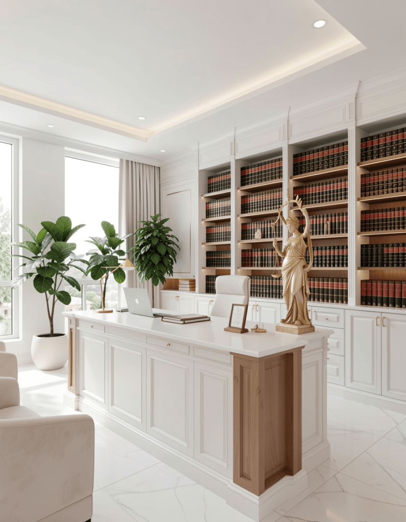 Imagen de un despacho de abogados - Página web para abogados