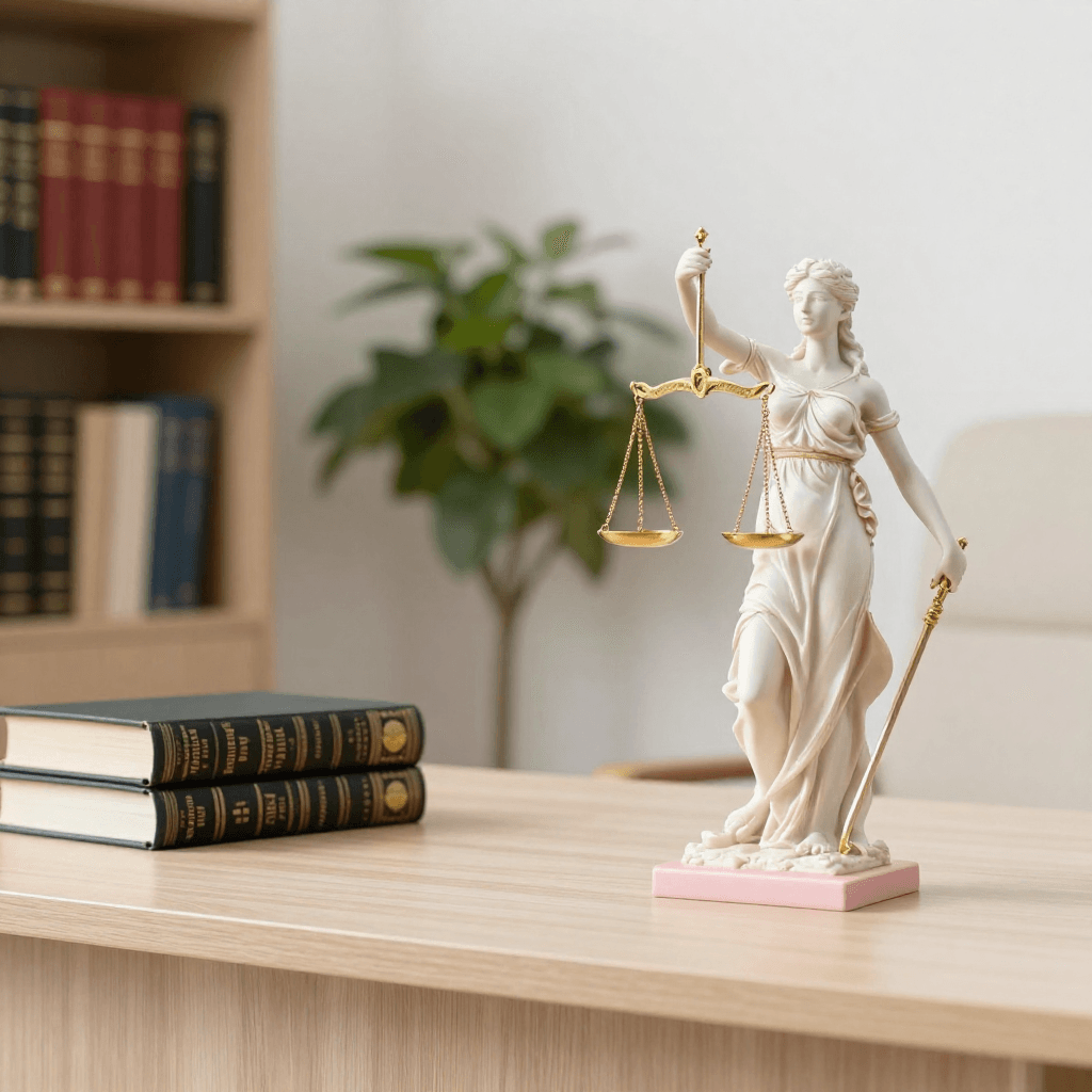 Figura de Temis - Seo para página web de abogados