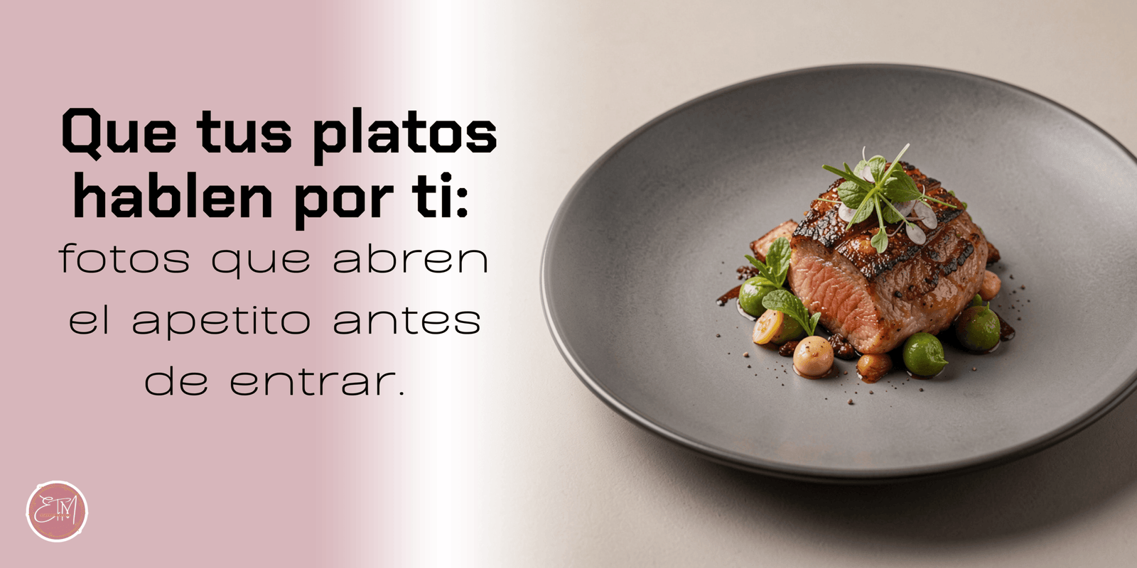 Platos gourmet presentados de forma atractiva, listos para aparecer en la página web del restaurante