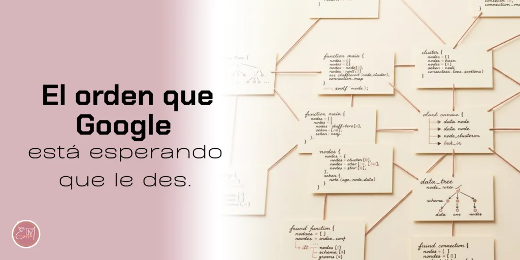 Qué es el JSON-LD: guía práctica con código para negocios locales 2 tarjetas organizadas y conectadas representando la estructura del JSON-LD para SEO